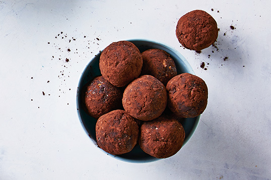Healthy Jaffa High Protein Snack Balls