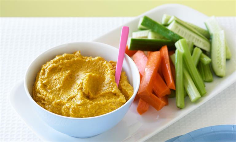 Spiced carrot dip | CSIRO Total Wellbeing Diet