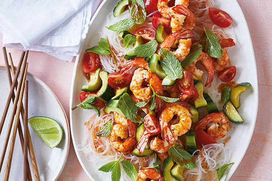 Quick Vietnamese Prawn Vermicelli